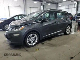 2020 Chevrolet Bolt EV LT with VIN 1G1FY6S09L4124020, listed as a Copart auction lot 50991175 with 46,982 mi miles and Salvage Title. Bid and sale history available at carsss.com. Image 1.