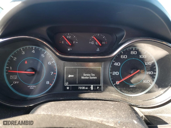 2018 Chevrolet Cruze LT with VIN 1G1BE5SM6J7117168, listed as a Copart auction lot 89301385 with 73,136 mi miles and Salvage Title. Bid and sale history available at carsss.com. Image 9.