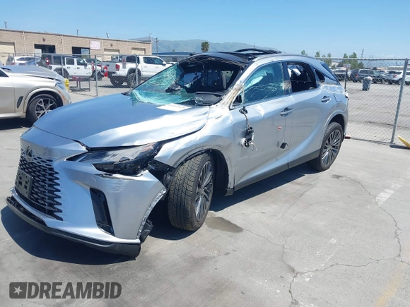 2024 Lexus RX 350h с VIN 2T2BBMCA7RC048589, выставлен на аукционе IAAI как лот 42141636 с пробегом 6 405 миль миль и . История ставок и продаж доступна на DreamBid. Изображение 20.