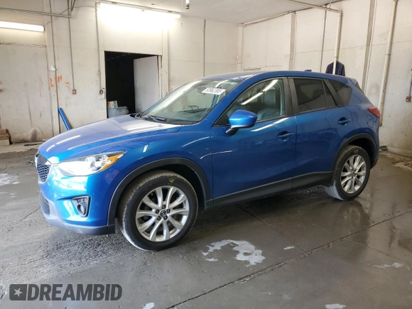 2013 Mazda CX-5 Grand Touring with VIN JM3KE2DEXD0100969, listed as a Copart auction lot 53962365 with 184,187 mi miles and Salvage Title. Bid and sale history available at carsss.com. Image 1.