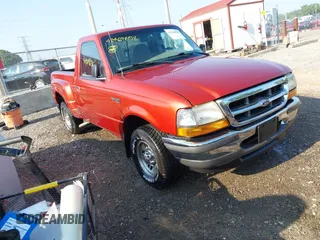 1998 Ford Ranger XL z VIN 1FTYR10C9WPA74560, wystawiony jako IAAI lot #42469658 z przebiegiem 191 408 mil mil oraz . Historia ofert i sprzedaży dostępna na DreamBid. Obrazek 1.