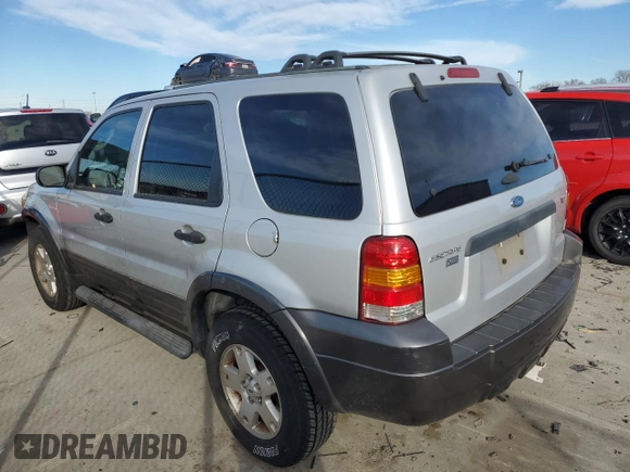 2006 Ford Escape XLT with VIN 1FMCU93116KB10252, listed as a Copart auction lot 85453874 with 53,585 mi miles and Salvage Title. Bid and sale history available at carsss.com. Image 2.