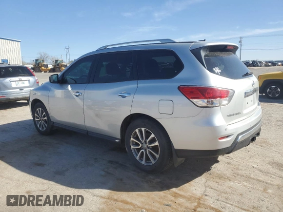 2016 Nissan Pathfinder SL with VIN 5N1AR2MN3GC604402, listed as a Copart auction lot 47664835 with 184,879 mi miles and Clean title. Bid and sale history available at DreamBid. Image 2.