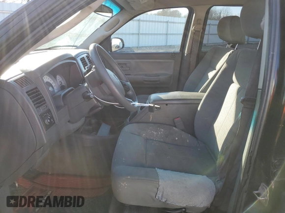 2005 Dodge Dakota SLT with VIN 1D7HE48KX5S183054, listed as a Copart auction lot 88529005 with 245,729 mi miles and Salvage Title. Bid and sale history available at DreamBid. Image 7.