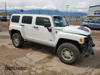 2006 Hummer H3 with VIN 5GTDN136668286254, listed as a Copart auction lot 70252514 with 112,987 mi miles and Salvage Title. Bid and sale history available at carsss.com. Image 4.