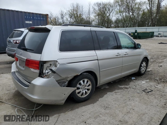 2008 Honda Odyssey EX-L with VIN 5FNRL38608B002157, listed as a Copart auction lot 55074735 with 205,611 mi miles and Non Repairable. Bid and sale history available at DreamBid. Image 3.