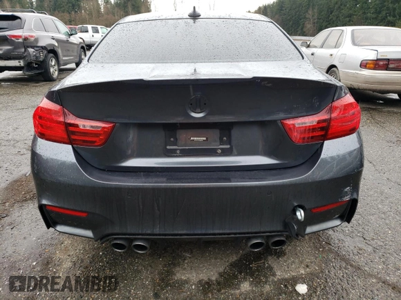 2015 BMW M4 with VIN WBS3R9C52FK330792, listed as a Copart auction lot 46310184 with 0 mi miles. Bid and sale history available at carsss.com. Image 6.