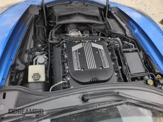 2015 Chevrolet Corvette Z06 3LZ with VIN 1G1YU3D66F5607211, listed as a Copart auction lot 76238254 with 14,268 mi miles and Salvage Title. Bid and sale history available at carsss.com. Image 11.
