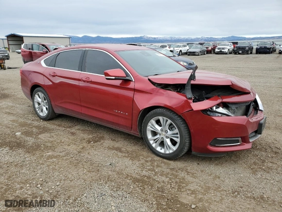2015 Chevrolet Impala LT with VIN 1G1125S32FU116216, listed as a Copart auction lot 86077514 with 90,484 mi miles and Salvage Title. Bid and sale history available at carsss.com. Image 4.