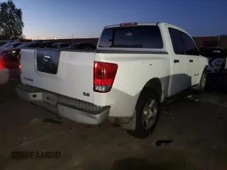 2005 Nissan Titan SE with VIN 1N6AA07A75N567801, listed as a Copart auction lot 86860634 with 231,664 mi miles and Salvage Title. Bid and sale history available at DreamBid. Image 3.