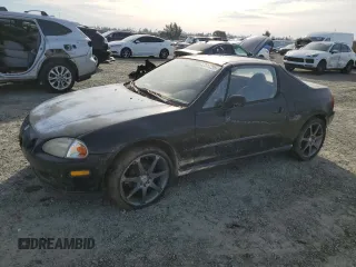 1993 Honda del Sol Si with VIN JHMEH6164PS003193, listed as a Copart auction lot 47317295 with 201,224 mi miles and Clean Title. Bid and sale history available at carsss.com. Image 1.