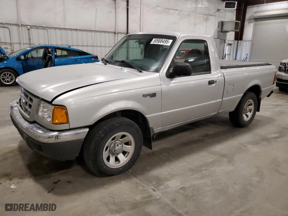 2002 Ford Ranger XL with VIN 1FTYR10D52PB24373, listed as a Copart auction lot 50908495 with 62,282 mi miles and Salvage Title. Bid and sale history available at carsss.com. Image 1.