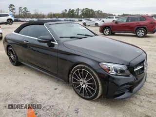 2022 Mercedes-Benz C 300 with VIN W1KWK8DB5NG113140, listed as a Copart auction lot 88902635 with Not Provided miles and Non Repairable. Bid and sale history available at DreamBid. Image 4.