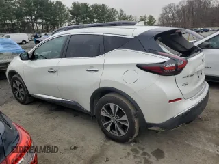 2020 Nissan Murano S with VIN 5N1AZ2AS7LN142872, listed as a Copart auction lot 85554314 with 32,293 mi miles and Salvage Title. Bid and sale history available at DreamBid. Image 2.