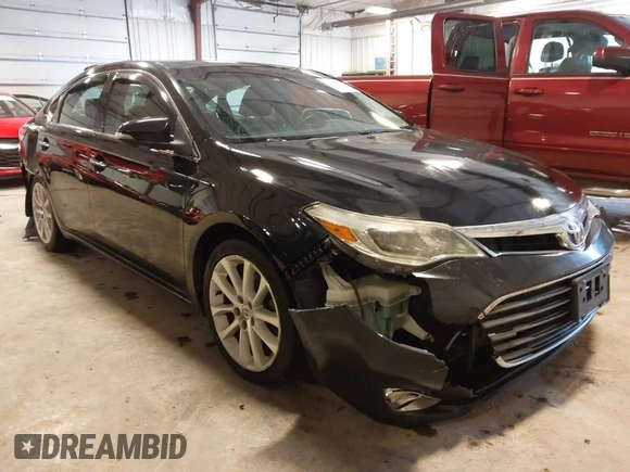 2014 Toyota Avalon Limited with VIN 4T1BK1EB9EU078615, listed as a IAAI auction lot 41455053 with 196,350 mi miles and . Bid and sale history available at DreamBid. Image 1.