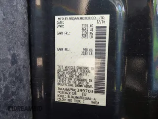2017 Nissan Maxima SV z VIN 1N4AA6AP9HC399703, wystawiony jako IAAI lot #41858782 z przebiegiem 89 131 mil mil oraz . Historia ofert i sprzedaży dostępna na DreamBid. Obrazek 9.