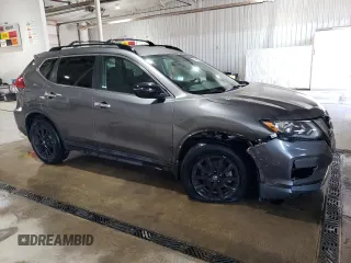2017 Nissan Rogue SL with VIN 5N1AT2MV1HC802897, listed as a Copart auction lot 54335765 with 62,358 mi miles and Salvage Title. Bid and sale history available at carsss.com. Image 4.