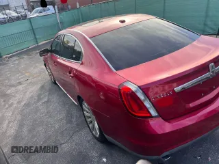 2010 Lincoln MKS EcoBoost with VIN 1LNHL9FT8AG604562, listed as a Copart auction lot 53880395 with 125,178 mi miles and Clean Title. Bid and sale history available at DreamBid. Image 3.