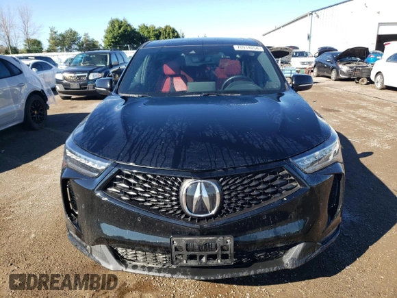 2022 Acura RDX w/A-Spec Package with VIN 5J8TC2H65NL804827, listed as a Copart auction lot 70914054 with 37,188 mi miles and Salvage Title. Bid and sale history available at carsss.com. Image 5.