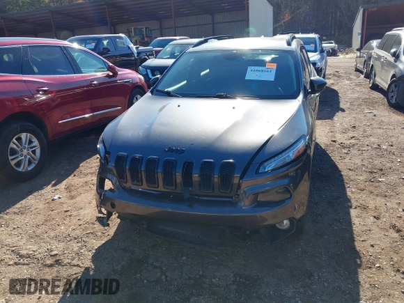 2016 Jeep Cherokee Latitude with VIN 1C4PJLCS1GW222001, listed as a IAAI auction lot 41068661 with 119,399 mi miles. Bid and sale history available at carsss.com. Image 12.
