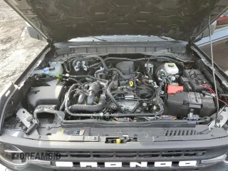 2022 Ford Bronco with VIN 1FMEE5DH8NLB29609, listed as a Copart auction lot 45769305 with 43,967 mi miles and Salvage Title. Bid and sale history available at carsss.com. Image 12.