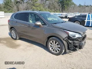 2019 Buick Envision Essence with VIN LRBFXCSA6KD021457, listed as a Copart auction lot 46648825 with 160,243 mi miles and Salvage Title. Bid and sale history available at DreamBid. Image 4.