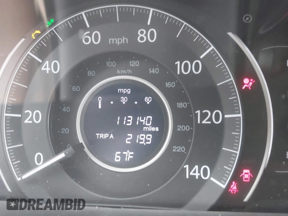 2012 Honda CR-V EX-L с VIN 2HKRM4H7XCH603923, выставлен на аукционе IAAI как лот 42191773 с пробегом 113 140 миль миль и . История ставок и продаж доступна на DreamBid. Изображение 16.