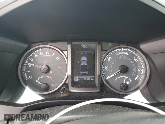 2016 Toyota Tacoma SR with VIN 3TMCZ5AN6GM018536, listed as a Copart auction lot 49336645 with 103,298 mi miles and Salvage Title. Bid and sale history available at carsss.com. Image 9.