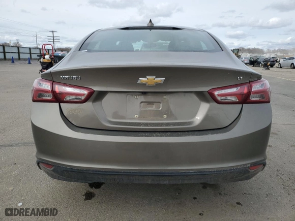 2020 Chevrolet Malibu LT with VIN 1G1ZD5STXLF050446, listed as a Copart auction lot 49245595 with 81,861 mi miles and Salvage Title. Bid and sale history available at carsss.com. Image 6.