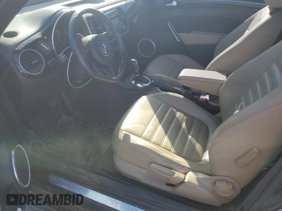 2013 Volkswagen Beetle 50s Edition with VIN 3VW5P7AT8DM801715, listed as a Copart auction lot 57487785 with 107,585 mi miles and Salvage title. Bid and sale history available at DreamBid. Image 7.