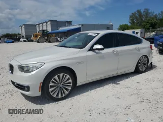 2015 BMW 5 Series 535i Gran Turismo z VIN WBA5M2C5XFD872276, wystawiony jako Copart lot #58240285 z przebiegiem 92 079 mil mil oraz Szkoda całkowita • Salvage title. Historia ofert i sprzedaży dostępna na DreamBid. Obrazek 1.