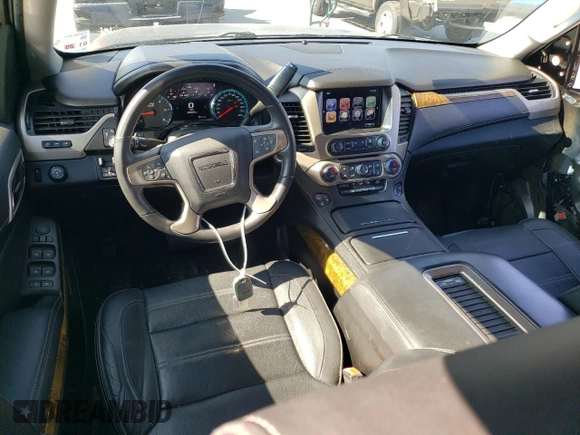 2017 GMC Yukon Denali with VIN 1GKS1CKJ5HR363368, listed as a Copart auction lot 46167715 with 134,515 mi miles and Salvage Title. Bid and sale history available at carsss.com. Image 8.
