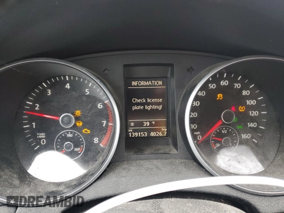 2013 Volkswagen Jetta SportWagen S with VIN 3VWPP7AJ7DM647716, listed as a Copart auction lot 49524925 with 139,153 mi miles and Salvage Title. Bid and sale history available at carsss.com. Image 9.
