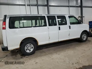 2007 Chevrolet Express Passenger z VIN 1GAHG39U571248683, wystawiony jako Copart lot #41487325 z przebiegiem 126 216 mil mil oraz Szkoda całkowita • Salvage title. Historia ofert i sprzedaży dostępna na DreamBid. Obrazek 3.