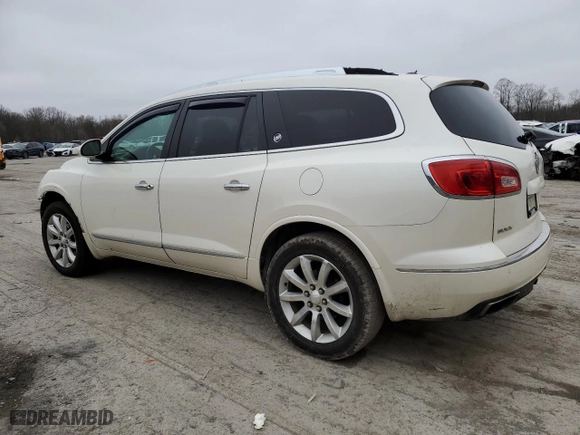2014 Buick Enclave Premium with VIN 5GAKVCKD2EJ272015, listed as a Copart auction lot 50915105 with 136,777 mi miles and Salvage Title. Bid and sale history available at carsss.com. Image 2.