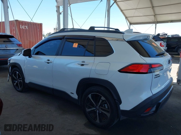 2023 Toyota Corolla Cross Hybrid S with VIN 7MUFBABG1PV003149, listed as a IAAI auction lot 42643400 with 109,657 mi miles and . Bid and sale history available at DreamBid. Image 14.