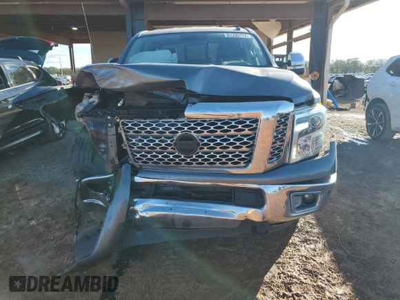 2017 Nissan Titan XD SL with VIN 1N6AA1F46HN502041, listed as a Copart auction lot 81795114 with 109,176 mi miles and Salvage Title. Bid and sale history available at carsss.com. Image 5.