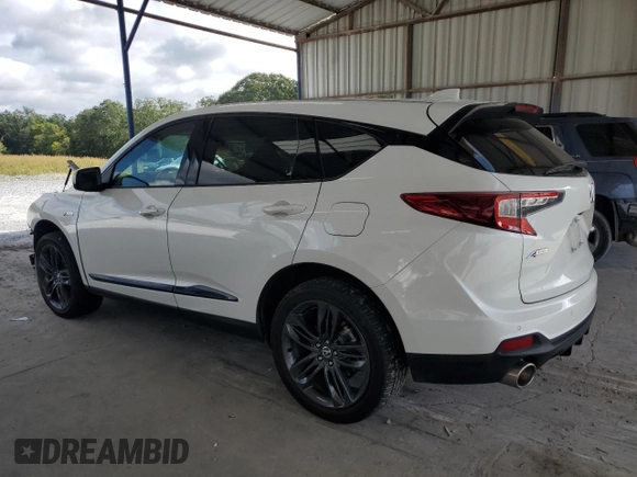 2022 Acura RDX w/A-Spec Package with VIN 5J8TC2H60NL011192, listed as a Copart auction lot 72188954 with 25,034 mi miles and Salvage Title. Bid and sale history available at carsss.com. Image 2.