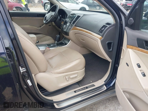2012 Hyundai Veracruz Limited with VIN KM8NU4CC9CU201749, listed as a IAAI auction lot 41929707 with 184,139 mi miles and . Bid and sale history available at DreamBid. Image 5.