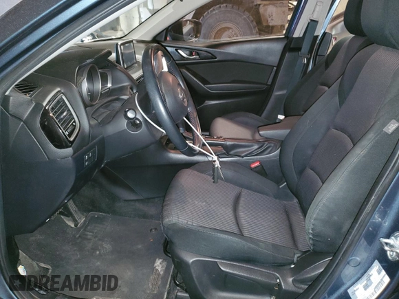 2016 Mazda 3 i Touring with VIN 3MZBM1L79GM266472, listed as a Copart auction lot 45714585 with 57,754 mi miles and Salvage Title. Bid and sale history available at DreamBid. Image 7.