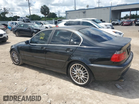 2002 BMW 3 Series 330i with VIN WBAEV53472KM01777, listed as a Copart auction lot 70984764 with 105,293 mi miles and Salvage Title. Bid and sale history available at carsss.com. Image 2.