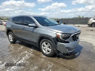 2018 GMC Terrain SLE with VIN 3GKALMEV5JL355116, listed as a Copart auction lot 50918495 with 98,080 mi miles and Salvage Title. Bid and sale history available at carsss.com. Image 4.