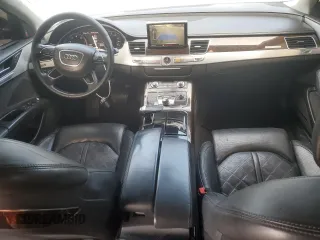 2013 Audi A8 3.0L with VIN WAUAGAFDXDN000657, listed as a Copart auction lot 42992755 with 154,426 mi miles and Salvage title. Bid and sale history available at DreamBid. Image 8.