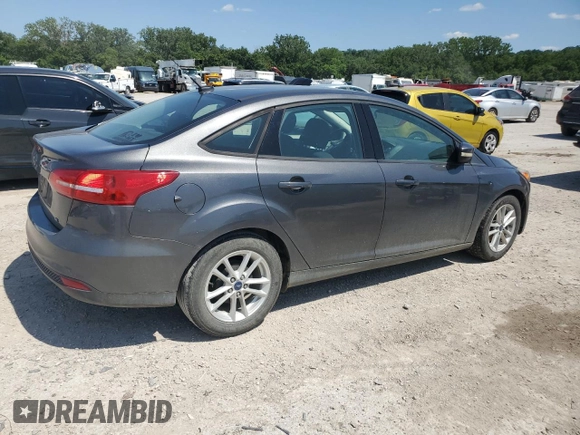 2017 Ford Focus SE with VIN 1FADP3F25HL304853, listed as a Copart auction lot 61210085 with 41,651 mi miles and Salvage title. Bid and sale history available at DreamBid. Image 3.
