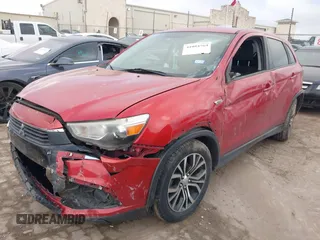 2016 Mitsubishi Outlander Sport 2.0 ES with VIN JA4AP3AU2GZ063989, listed as a IAAI auction lot 41084564 with 96,267 mi miles. Bid and sale history available at carsss.com. Image 2.