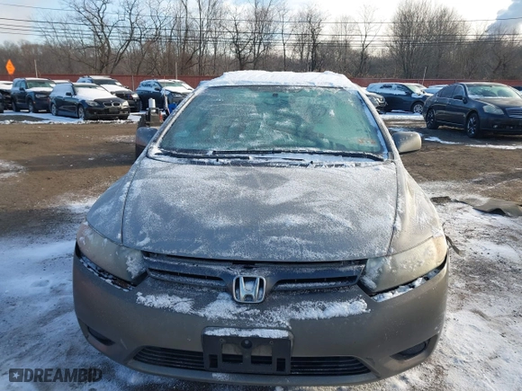 2008 Honda Civic Cpe EX-L with VIN 2HGFG12918H518666, listed as a IAAI auction lot 41373407 with 218,852 mi miles. Bid and sale history available at carsss.com. Image 12.