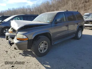 2002 Dodge Durango SLT z VIN 1B4HS48N32F220413, wystawiony jako Copart lot #41641555 z przebiegiem 157 194 mil mil oraz Szkoda całkowita • Salvage title. Historia ofert i sprzedaży dostępna na DreamBid. Obrazek 1.
