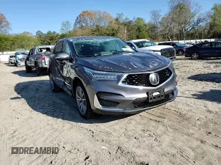 2019 Acura RDX Technology with VIN 5J8TC1H56KL005233, listed as a Copart auction lot 53622235 with 51,702 mi miles and Salvage title. Bid and sale history available at DreamBid. Image 12.