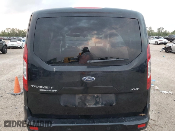 2018 Ford Transit Connect XLT with VIN NM0GE9F77J1366958, listed as a Copart auction lot 78594144 with 107,982 mi miles and Clean title. Bid and sale history available at DreamBid. Image 6.