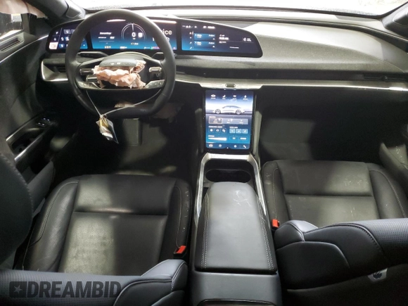 2023 Lucid Air Pure with VIN 50EA1PFA0PA006262, listed as a Copart auction lot 48882515 with 32,942 mi miles and Salvage Title. Bid and sale history available at carsss.com. Image 8.